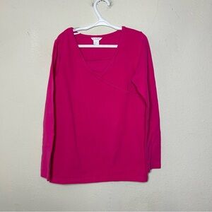 KC Parker by Hartstrings Pink Long Sleeve Tee Size 10